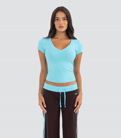 Cotton V-Neck Top