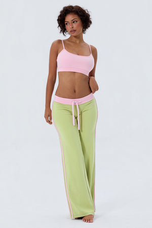 Cotton Thin Strap Basic Sports Bra