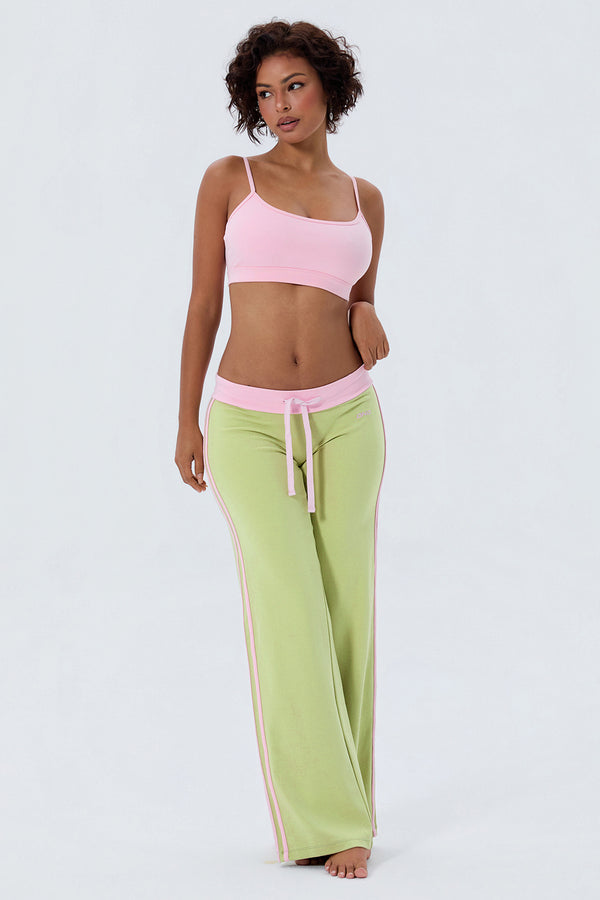 Cotton Thin Strap Basic Sports Bra