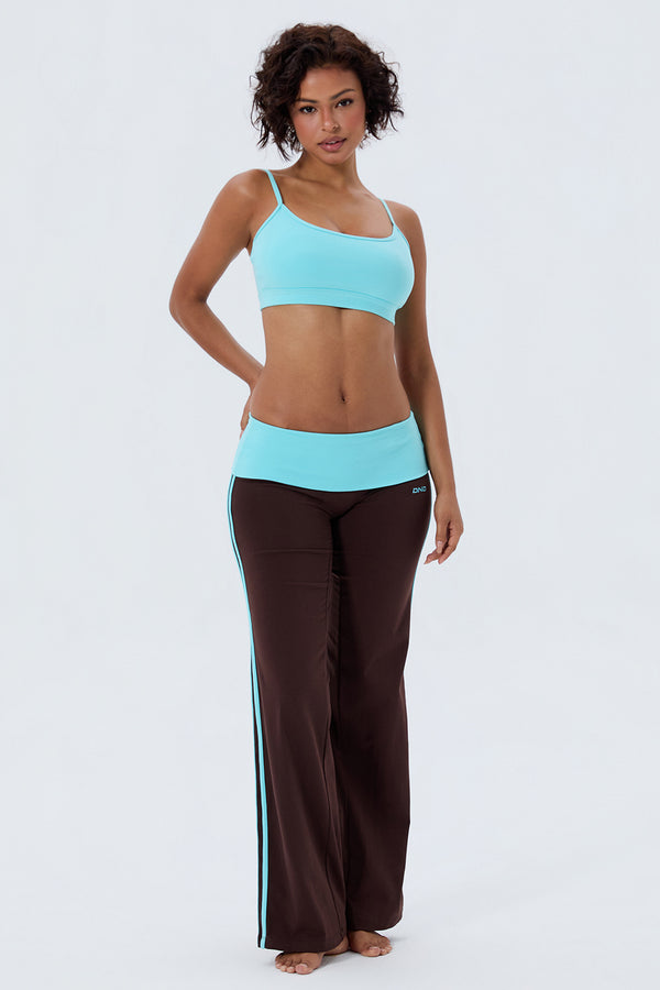 Cotton Thin Strap Basic Sports Bra