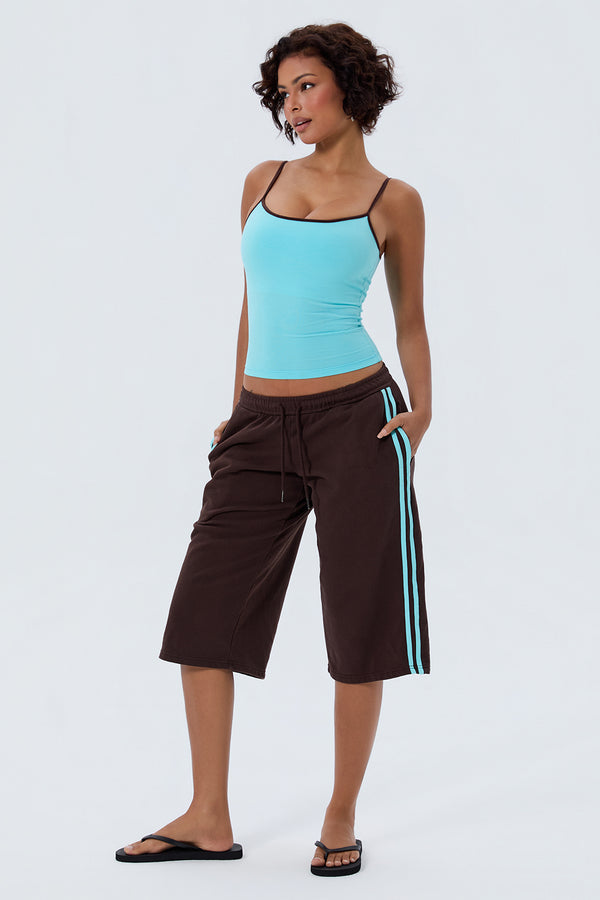 100% Cotton Wide Leg Oversized Jorts