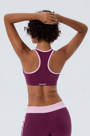 Cotton Racerback Sports Bra