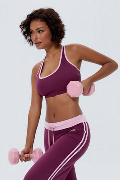 Cotton Racerback Sports Bra