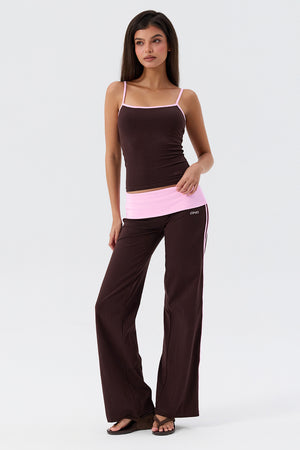 Cotton Cami With Built In Bra