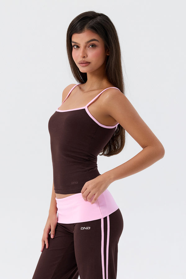 Cotton Cami With Built In Bra