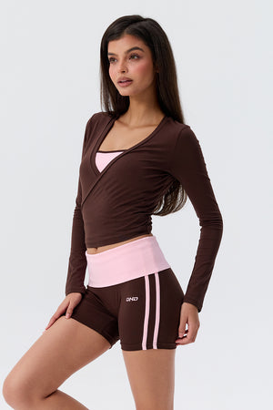 Cotton Tie-up Long Sleeve Wrap