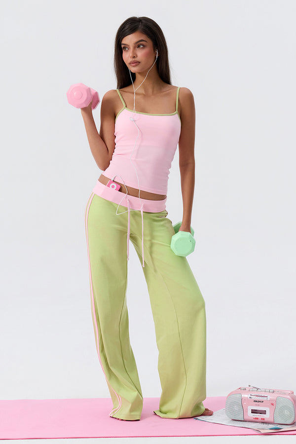 Cotton Drawstring Pants