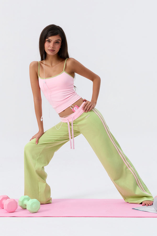 Cotton Drawstring Pants
