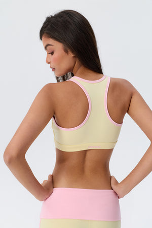 Cotton Racerback Sports Bra