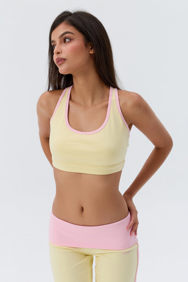 Cotton Racerback Sports Bra
