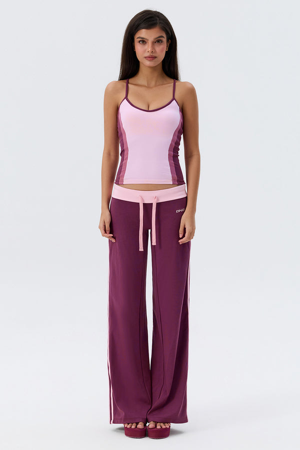 Cotton Racerback Cami With Built In Bra