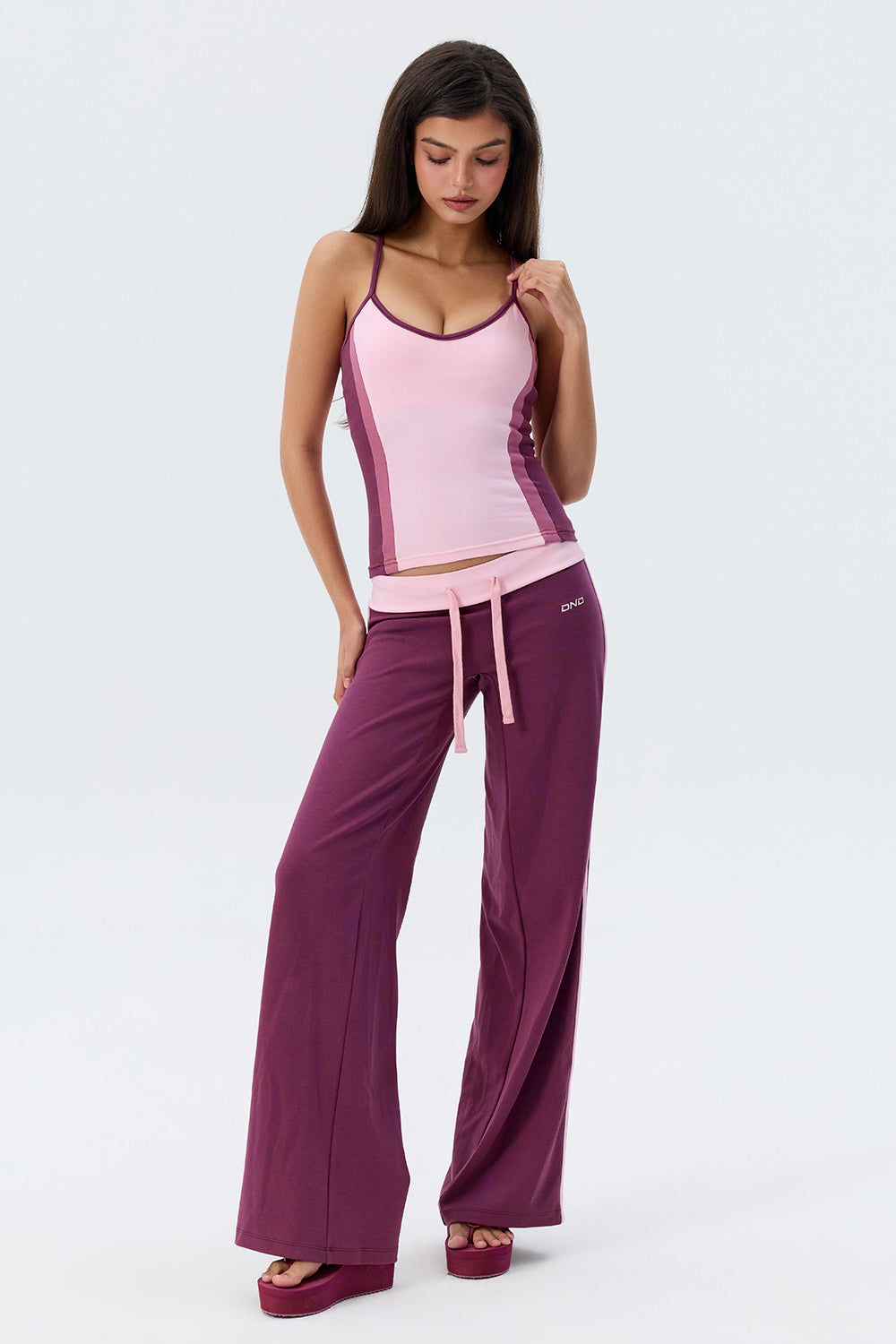 Cotton Drawstring Pants