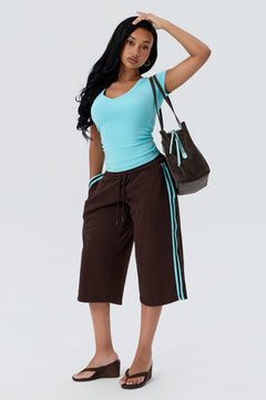 100% Cotton Wide Leg Oversized Jorts
