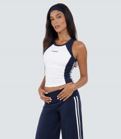 Butter Cotton Contour Racerback Tank With Built In Bra