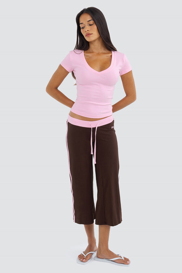 Cotton V-Neck Top