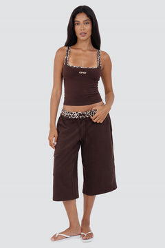 100% Cotton Wide Leg Oversized Jorts